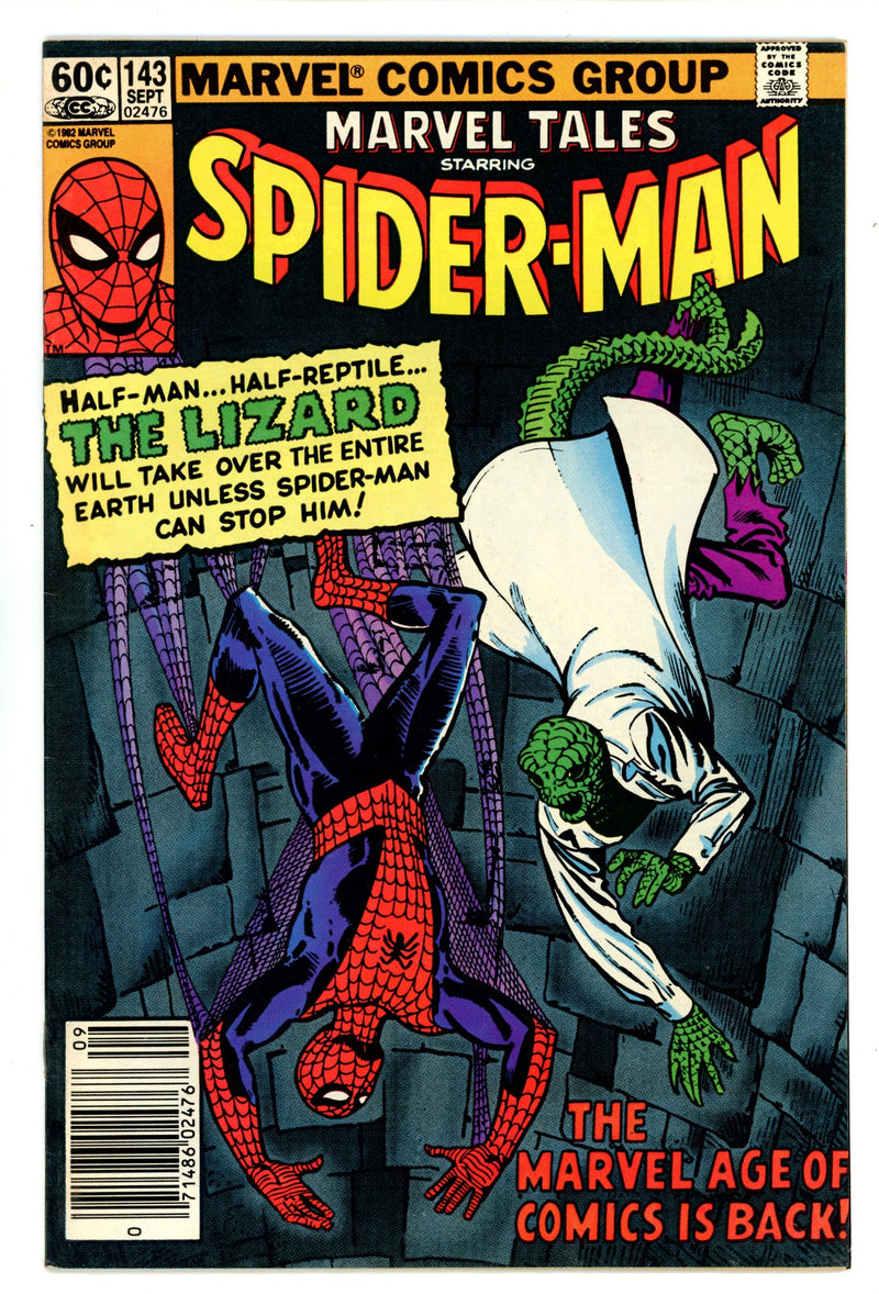 Marvel Tales Vol 2 143 Mid Grade (1982) Newsstand 