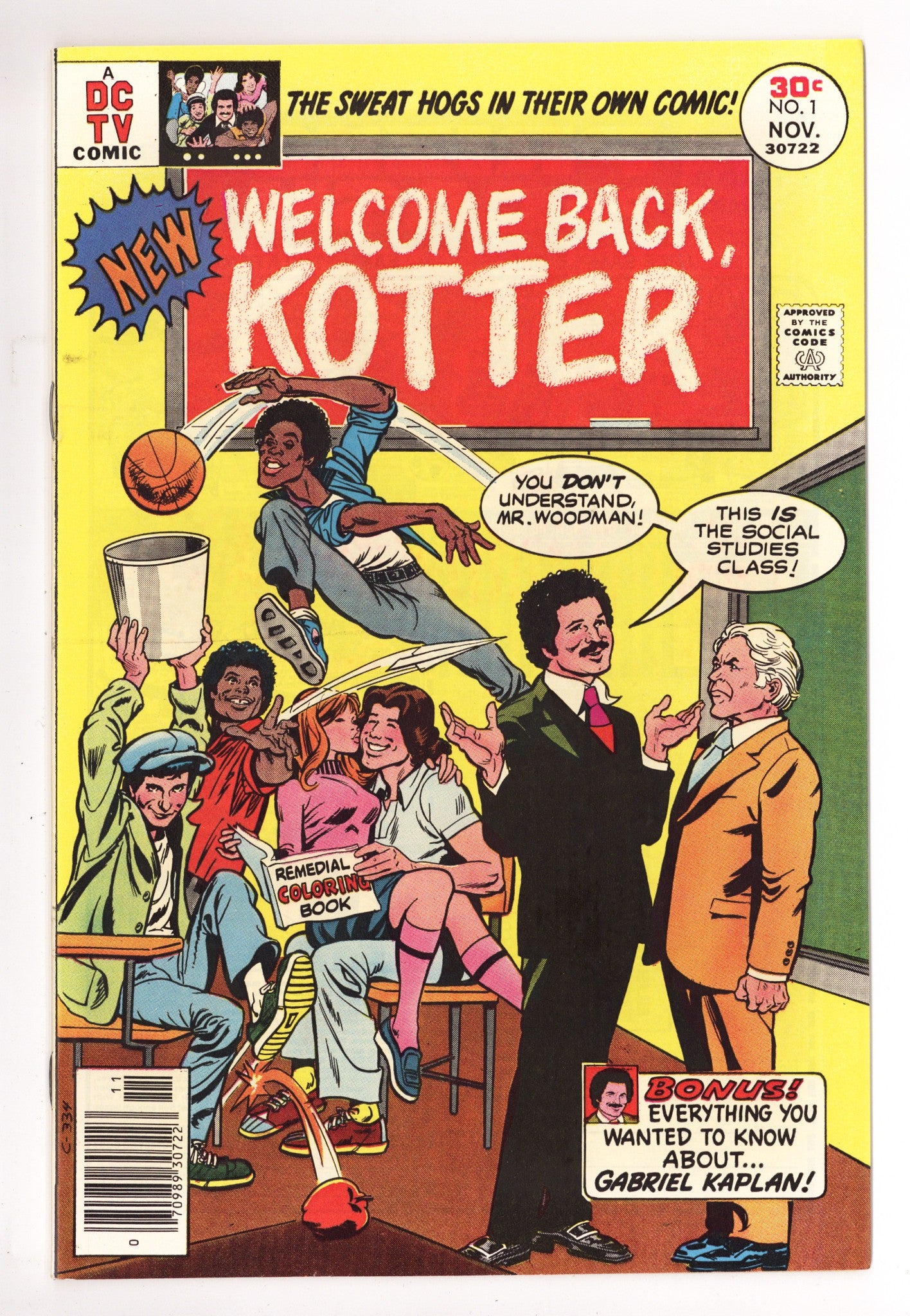 Welcome Back, Kotter 1 NM- (9.2) (1976) 