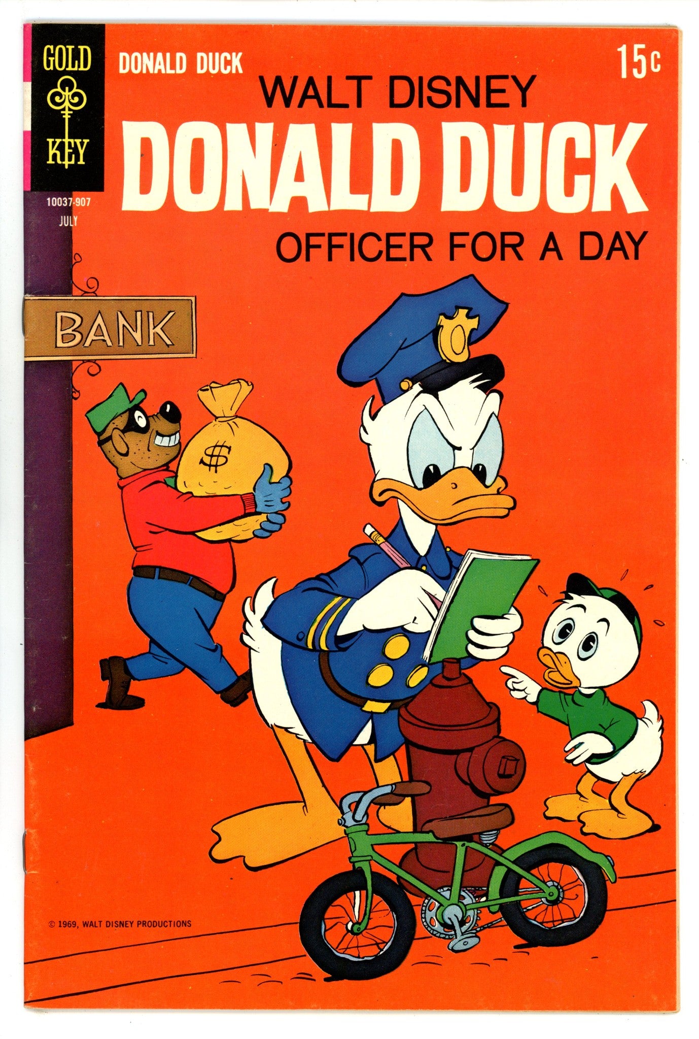 Donald Duck 126 VF (8.0) (1969) 
