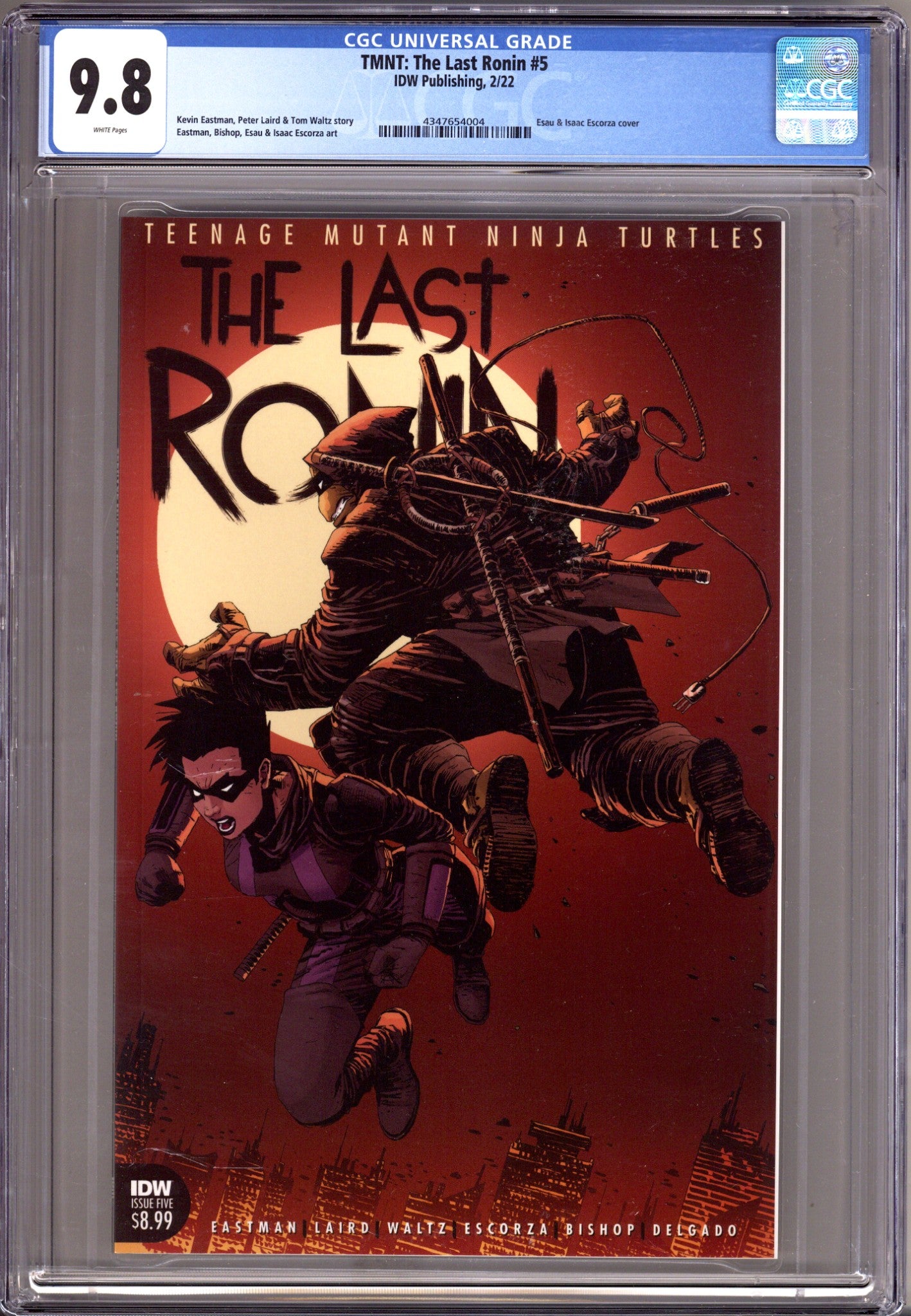 TMNT: The Last Ronin   5 CGC 9.8 (NM/M)   (2022)        