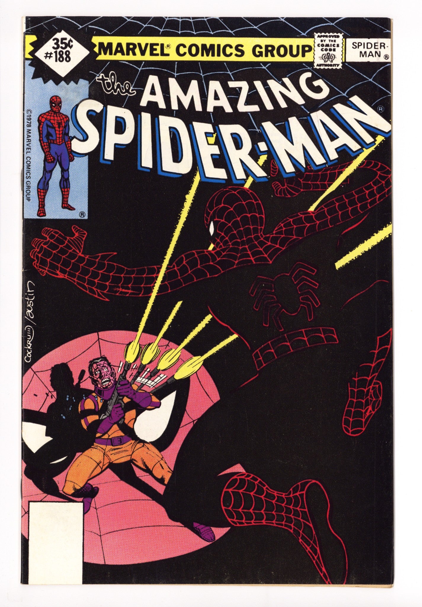 The Amazing Spider-Man Vol 1 188 FN/VF (7.0) Whitman (1979) 