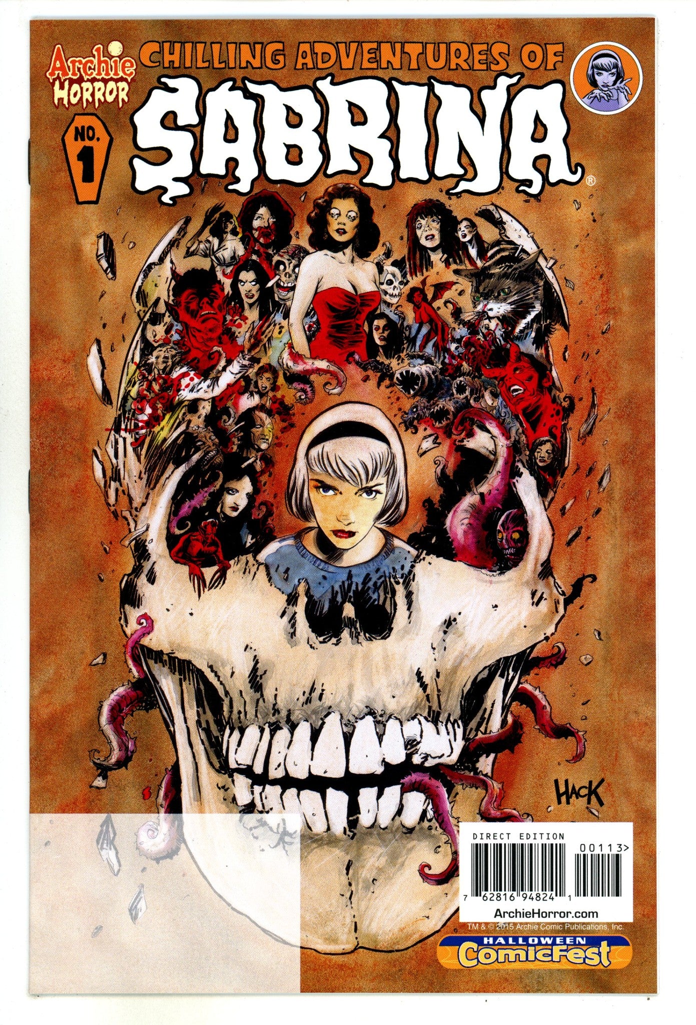 Chilling Adventures of Sabrina - Halloween Comicfest Edition 1 High Grade (2015) 