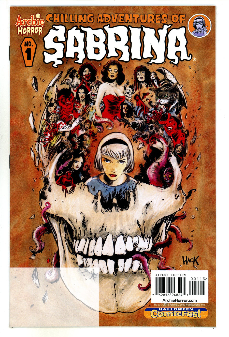 Chilling Adventures of Sabrina - Halloween Comicfest Edition 1 High Grade (2015) 