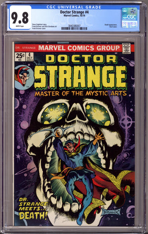 Doctor Strange Vol 2 4 CGC 9.8 (NM/M) (1974)