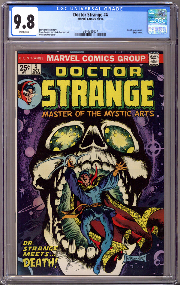Doctor Strange Vol 2 4 CGC 9.8 (NM/M) (1974)