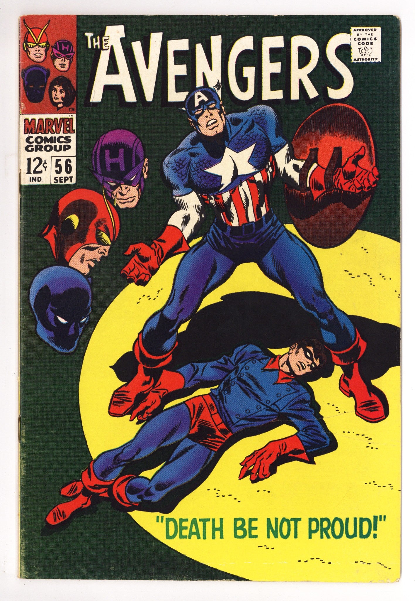 The Avengers Vol 1 56 FN+ (6.5) (1968) 