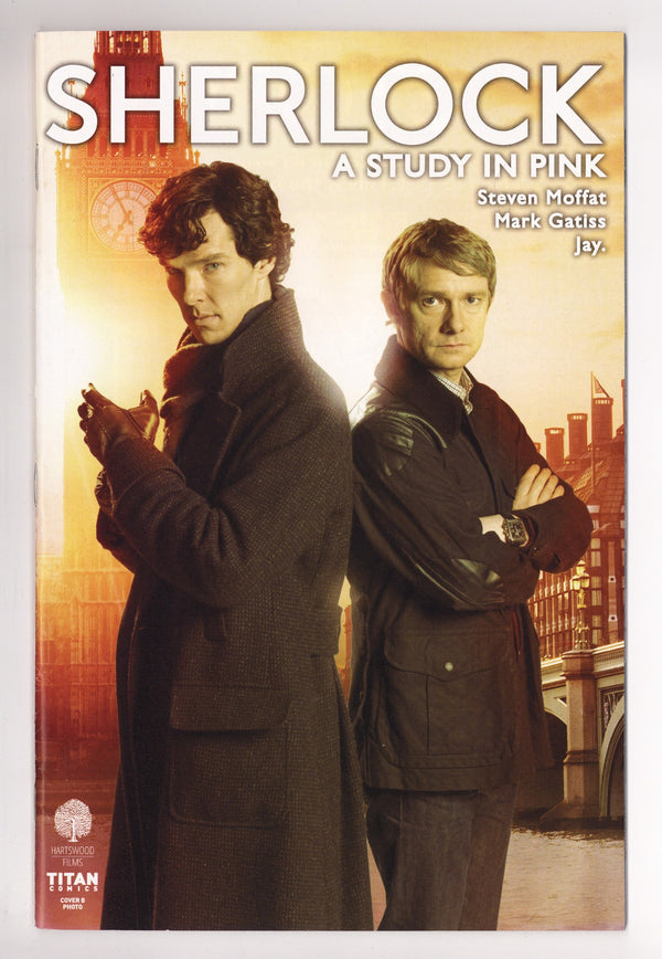 Sherlock: A Study in Pink 1 Mid Grade (2016) Photo Variant