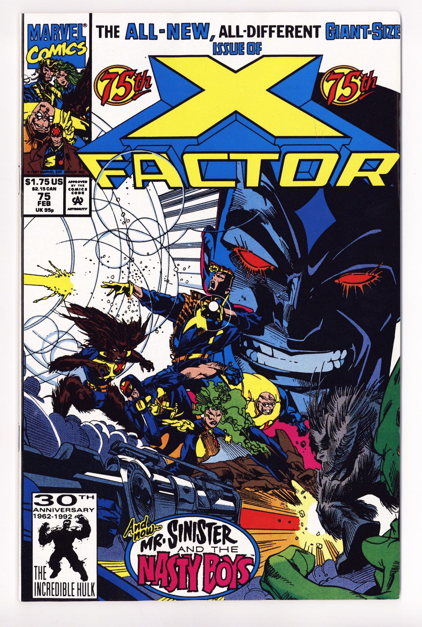 X-Factor Vol 1 75 High Grade (1992) 