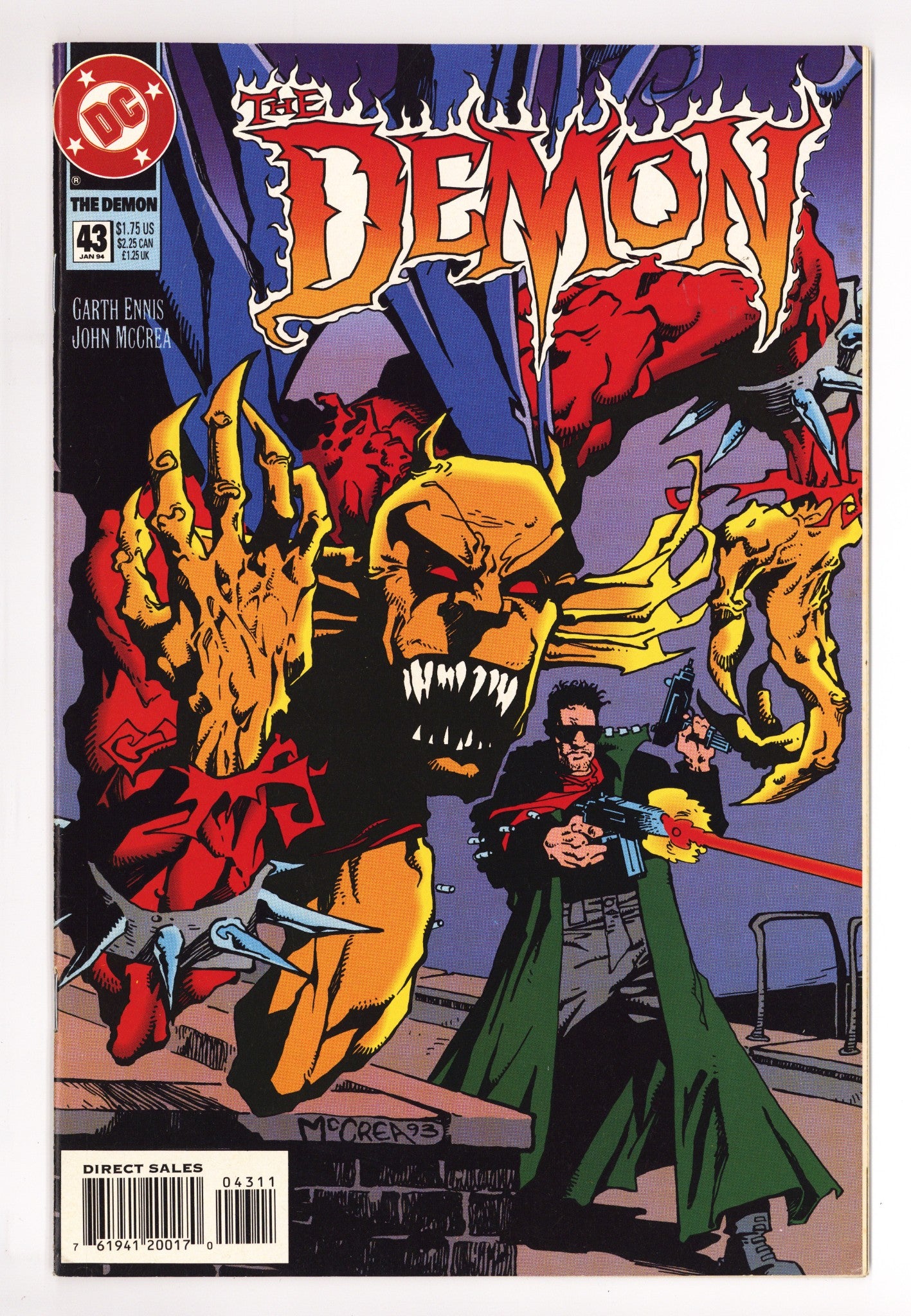The Demon Vol 3 43 Mid Grade (1994) 