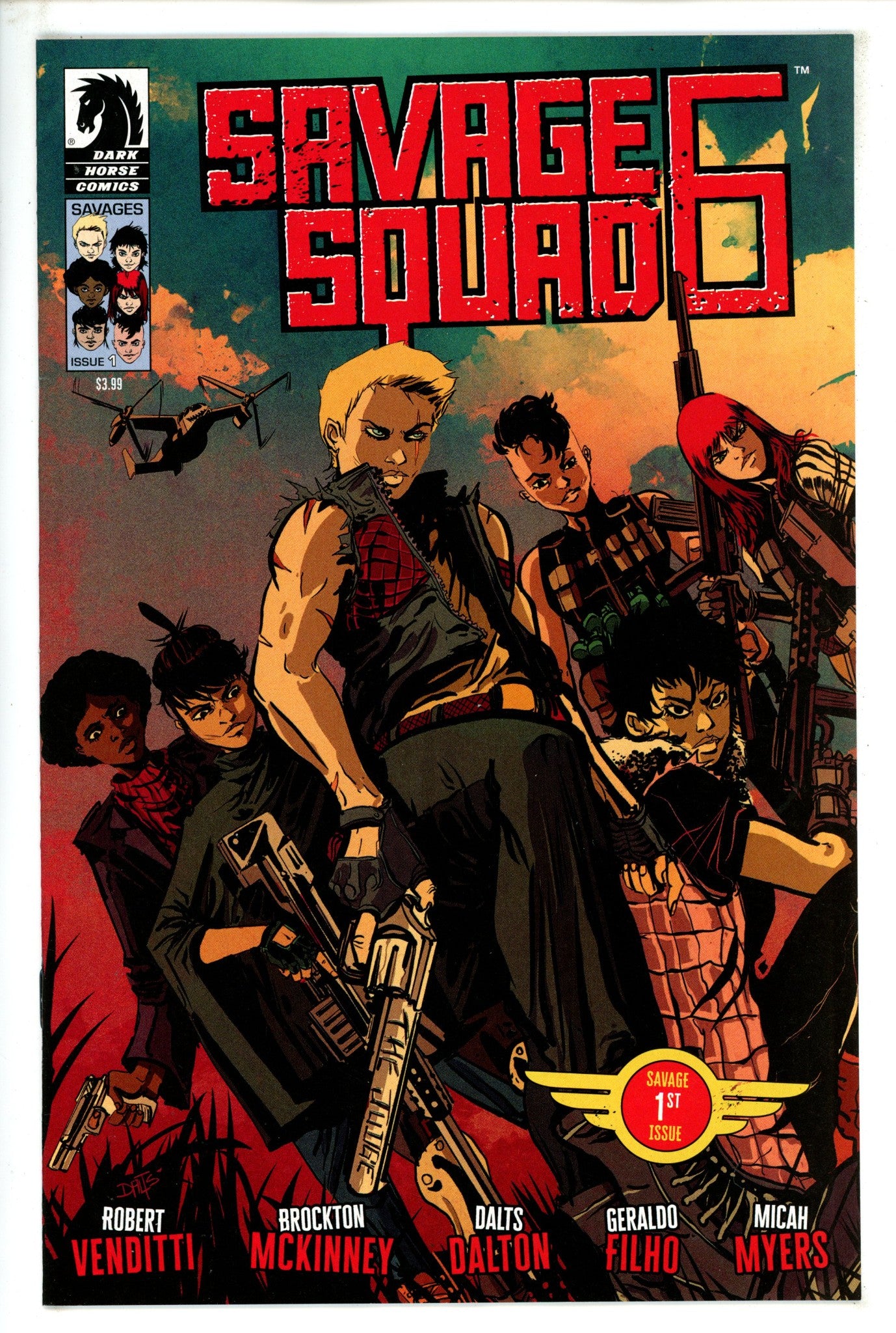 Savage Squad 6 1 Variant (2023)