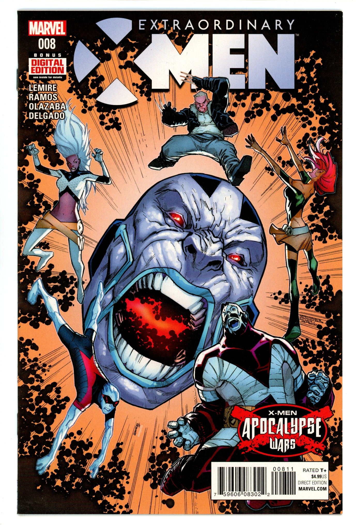 Extraordinary X-Men Vol 1 8 High Grade (2016) 