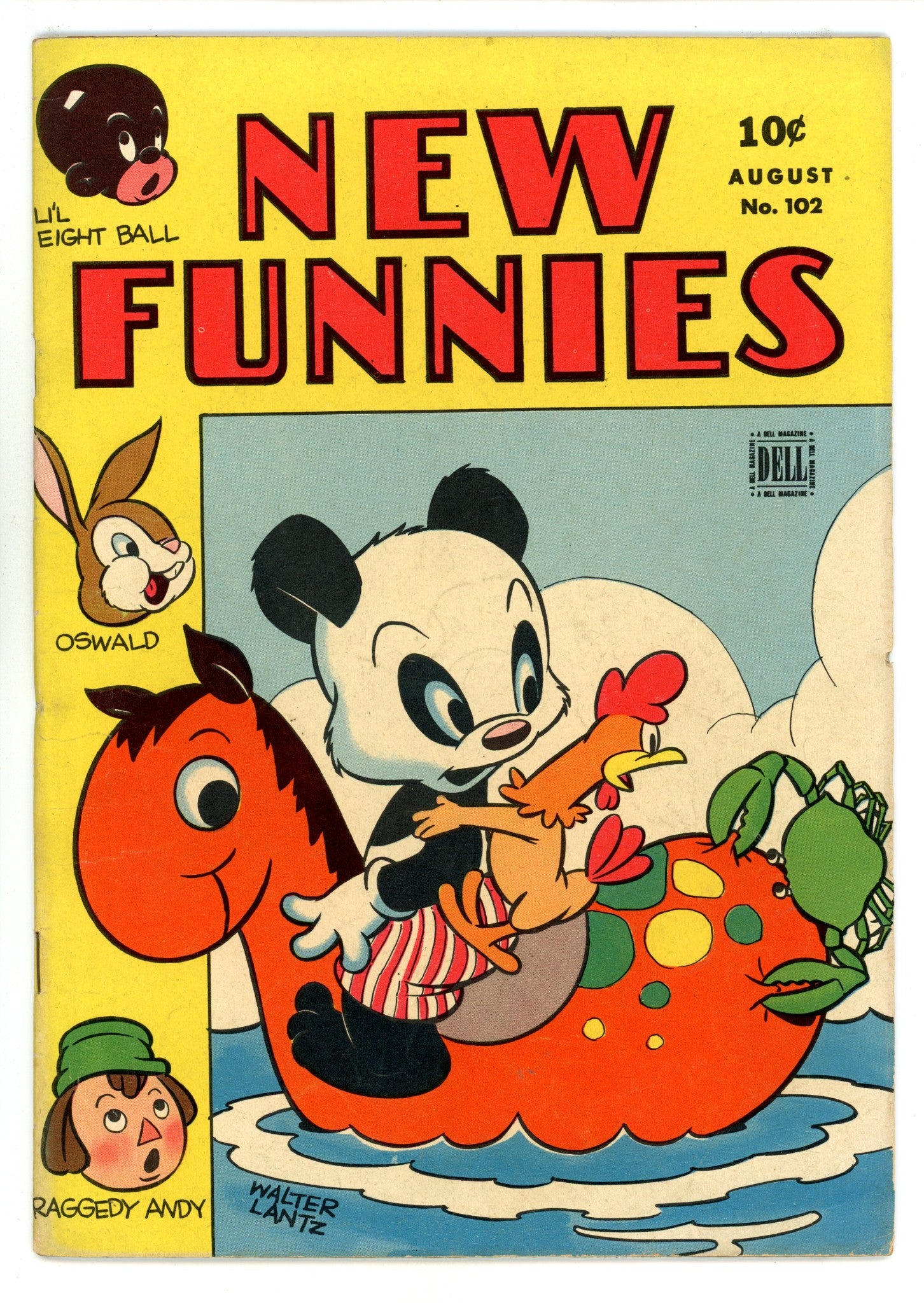 New Funnies 102 VG+ (4.5) (1945) 