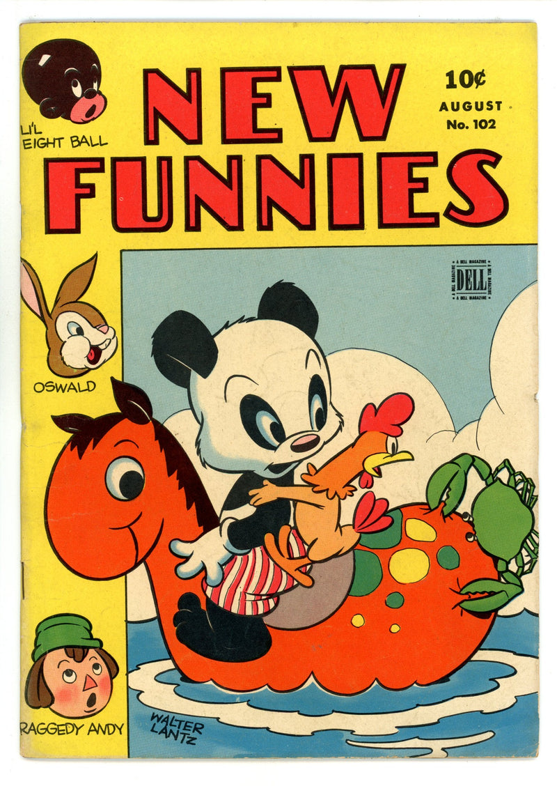 New Funnies 102 VG+ (4.5) (1945) 