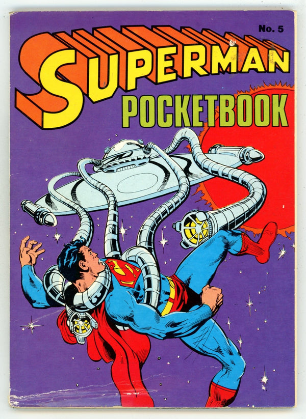 Superman Pocketbook 5 Cover Detached (1978)