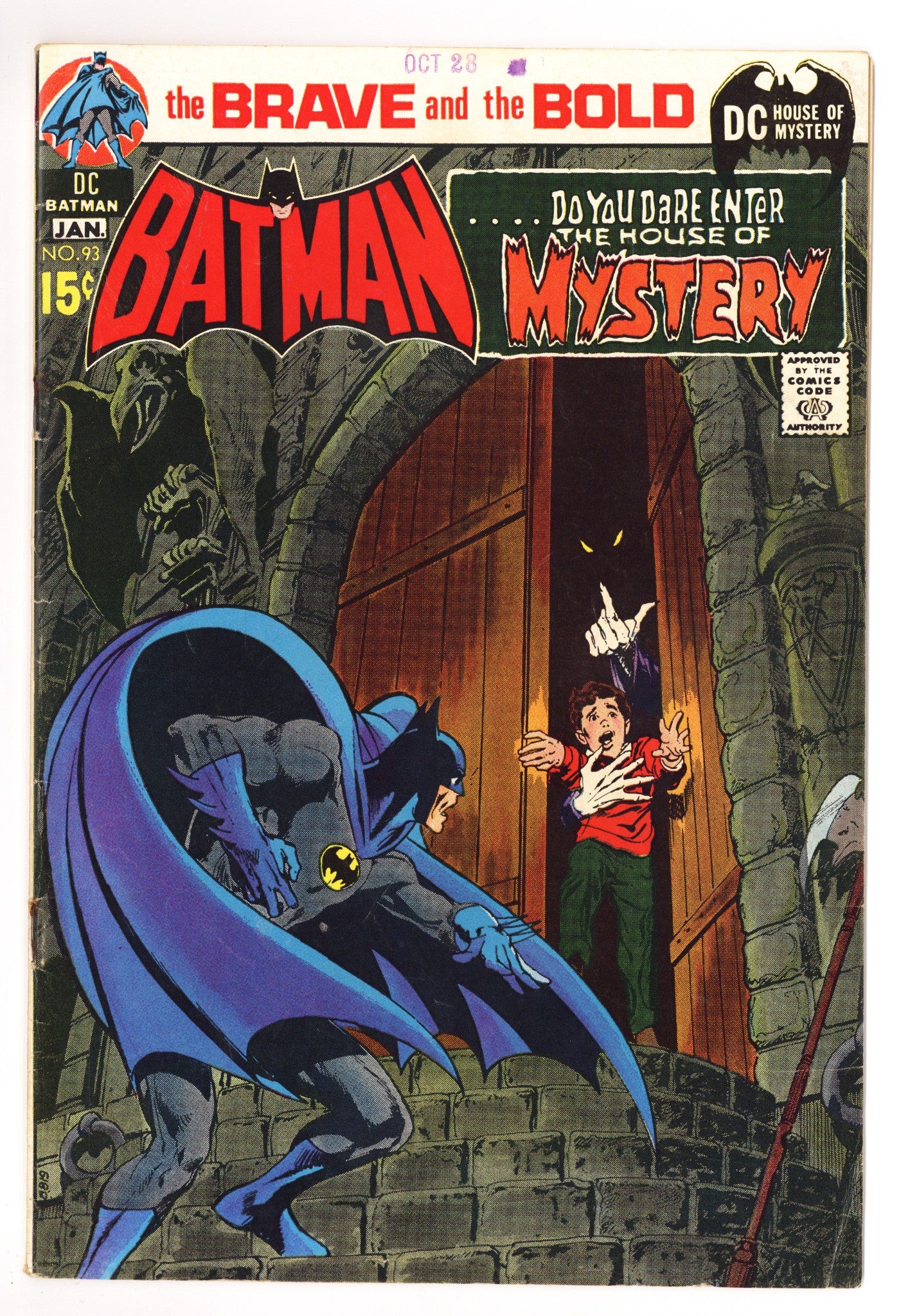 The Brave and the Bold Vol 1 93 VG (4.0) (1970) 