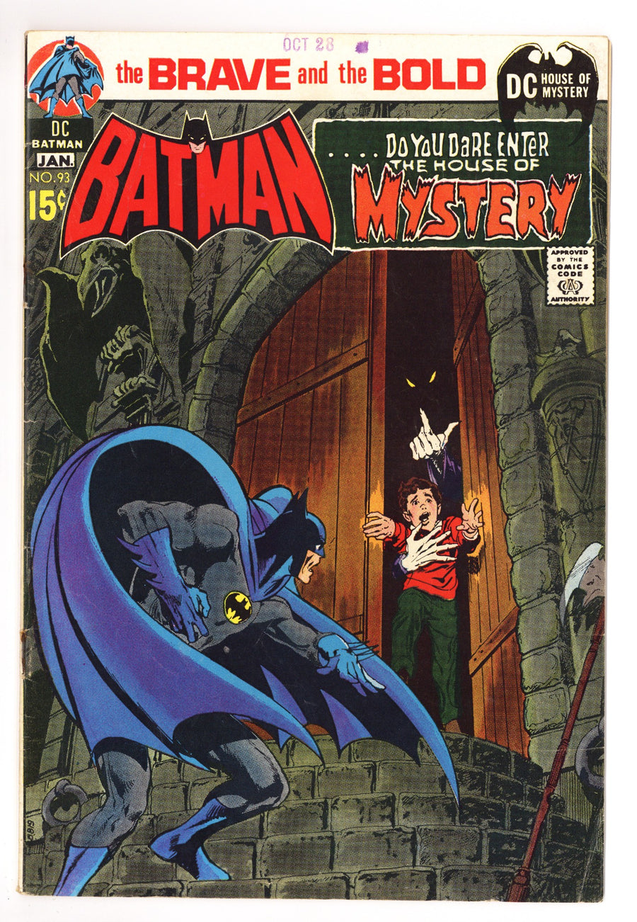 The Brave and the Bold Vol 1 93 VG (4.0) (1970) 