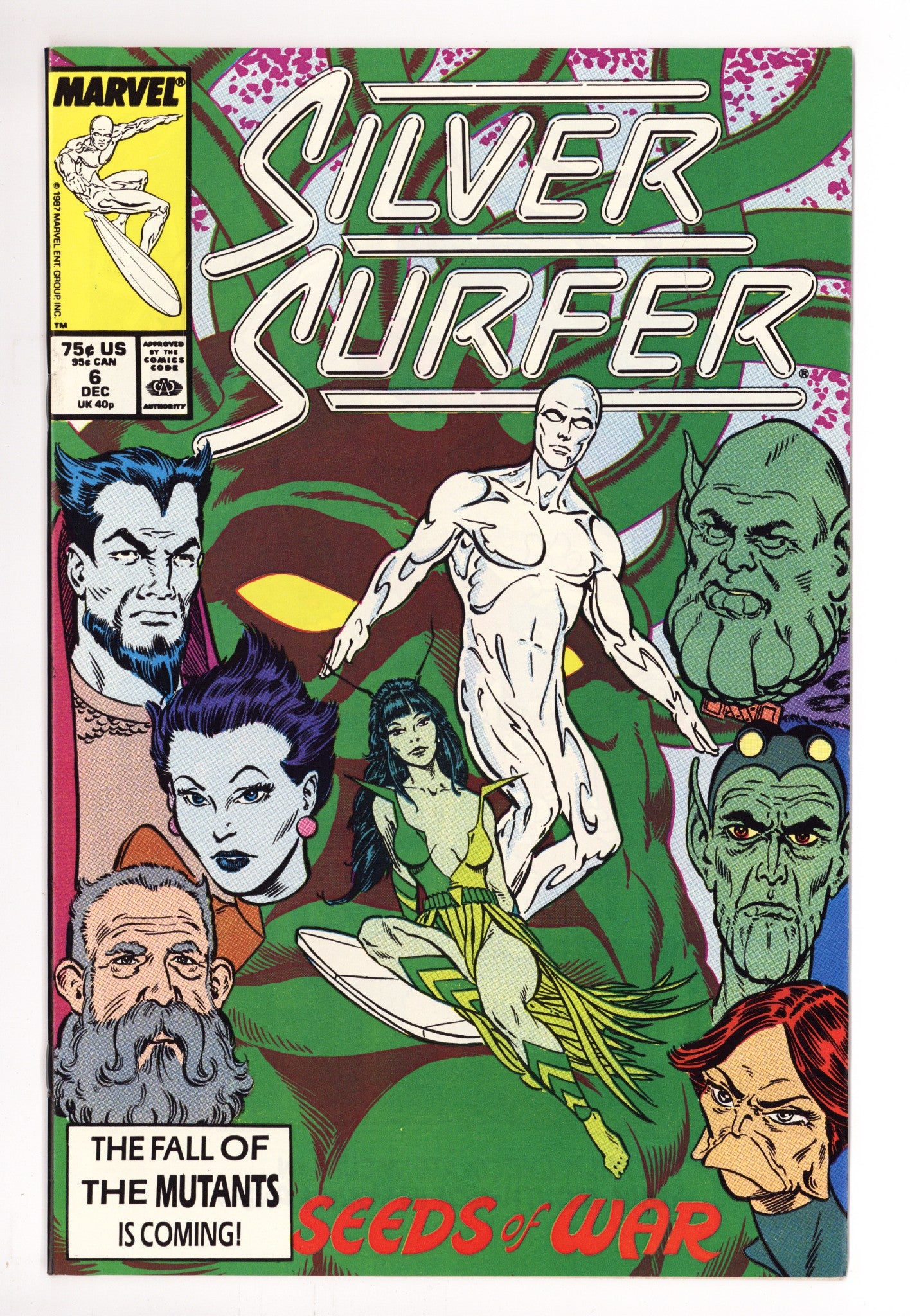 Silver Surfer Vol 3 6 High Grade (1987) 