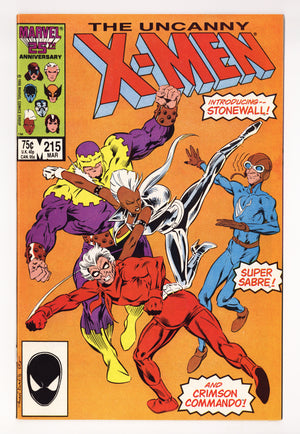 The Uncanny X-Men Vol 1 215 High Grade (1987)