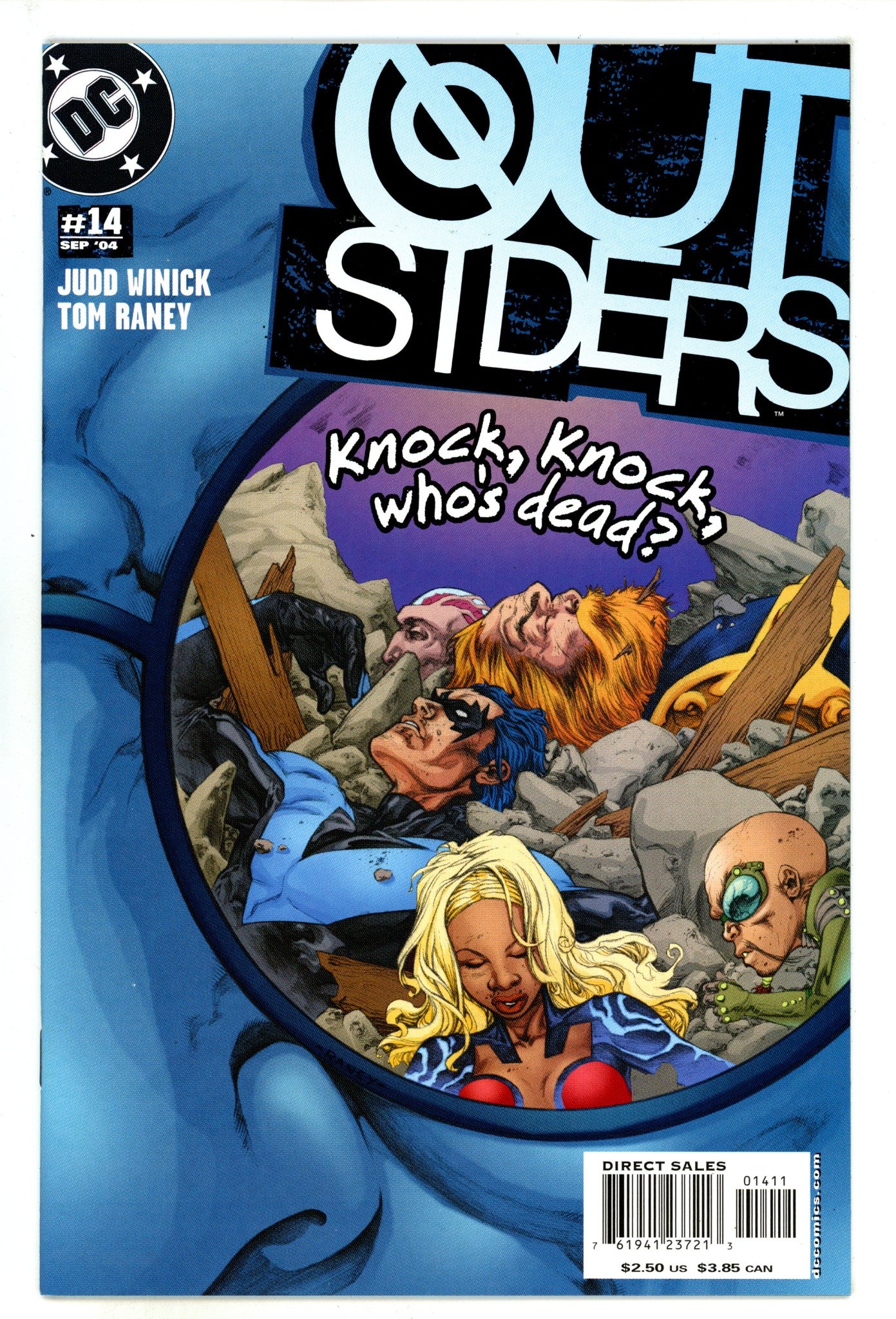 Outsiders Vol 3 14  High Grade   (2004)        