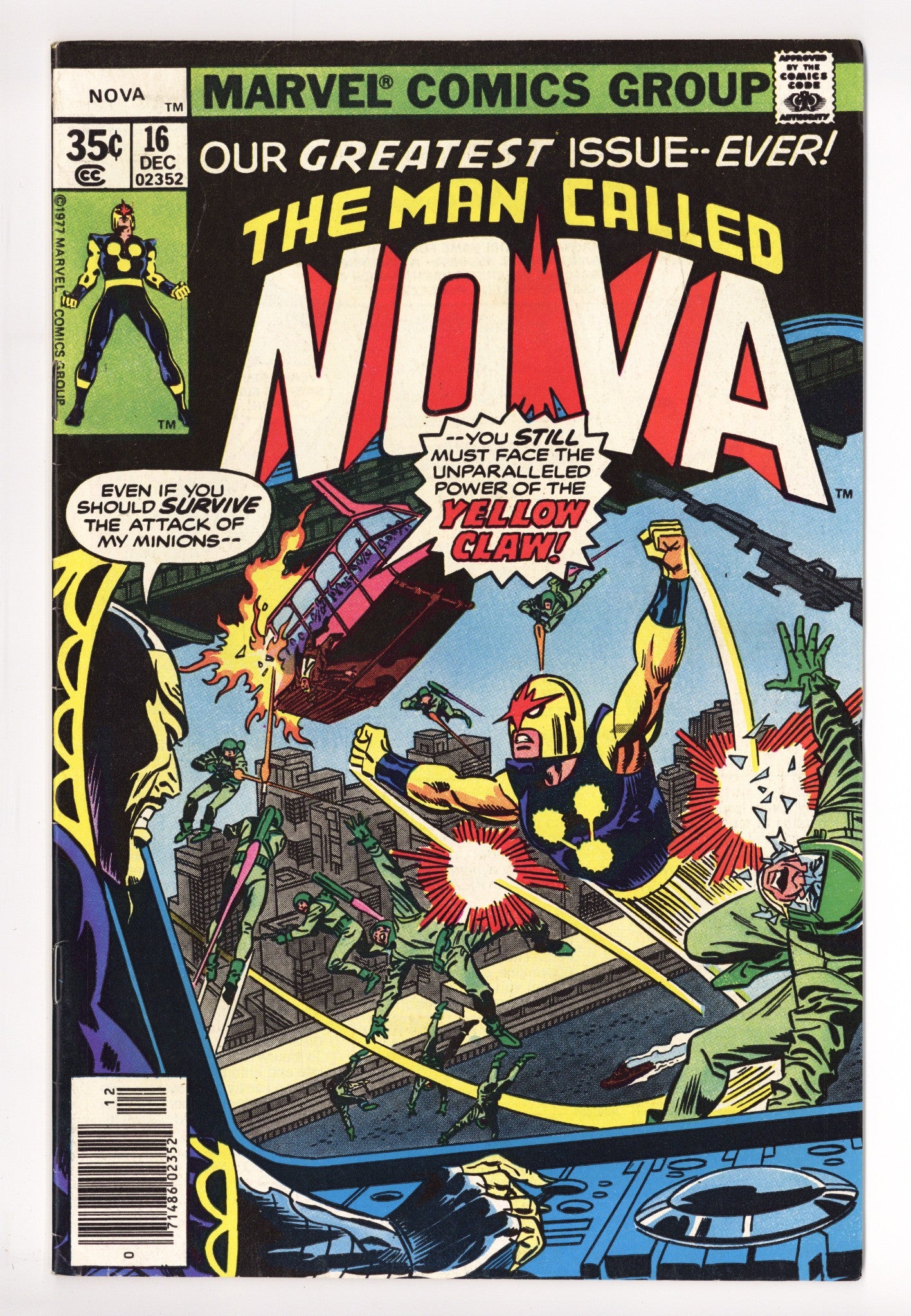 Nova Vol 1 16 Mid Grade (1977) 