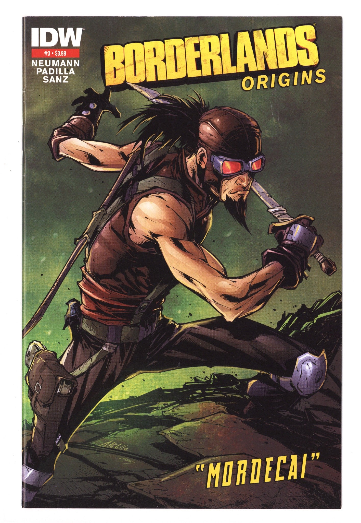 Borderlands: Origins 3 FN/VF (7.0) (2013) 