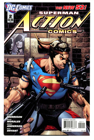 Action Comics Vol 2 2 High Grade (2011)