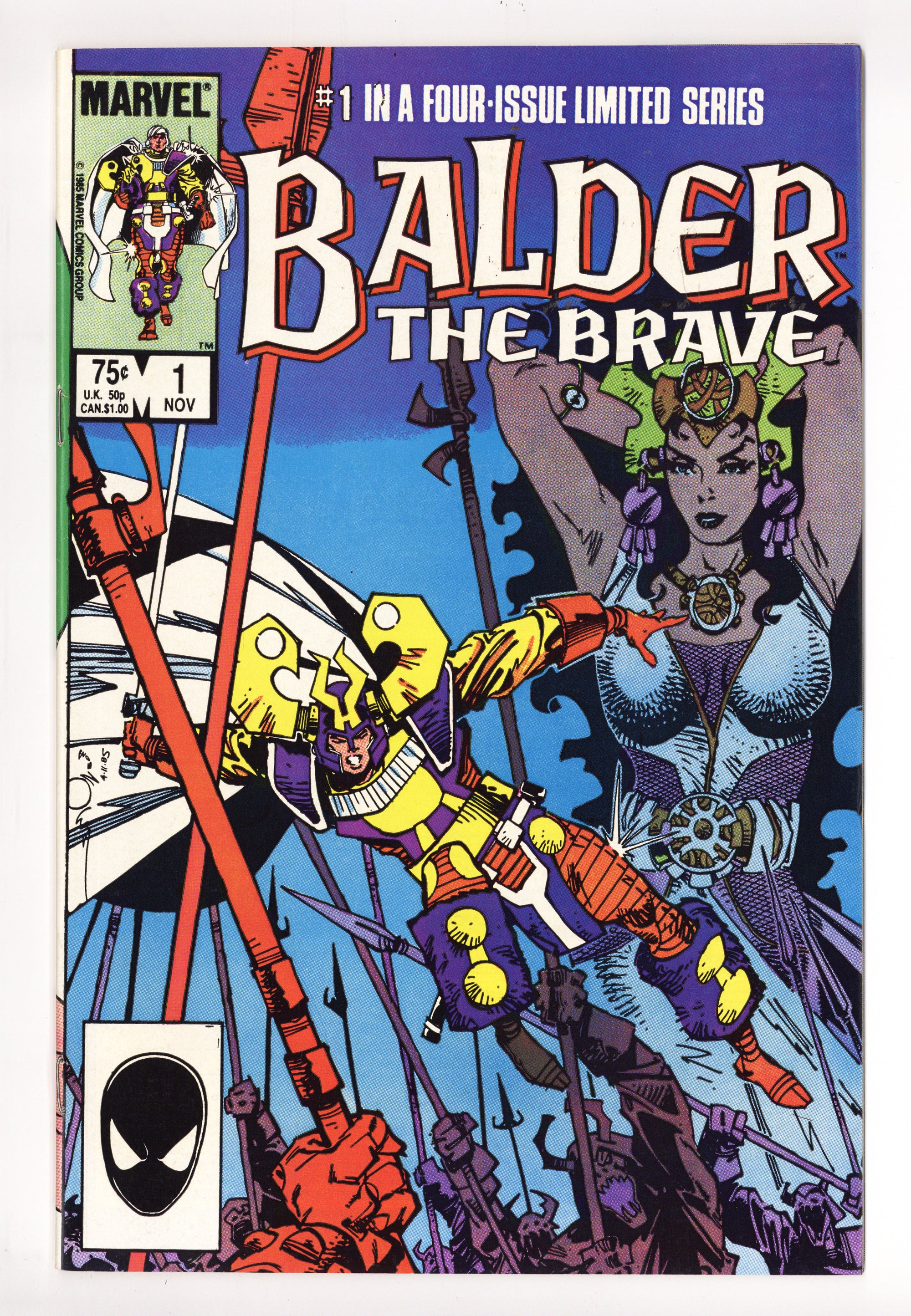 Balder the Brave 1 Mid Grade (1985) 