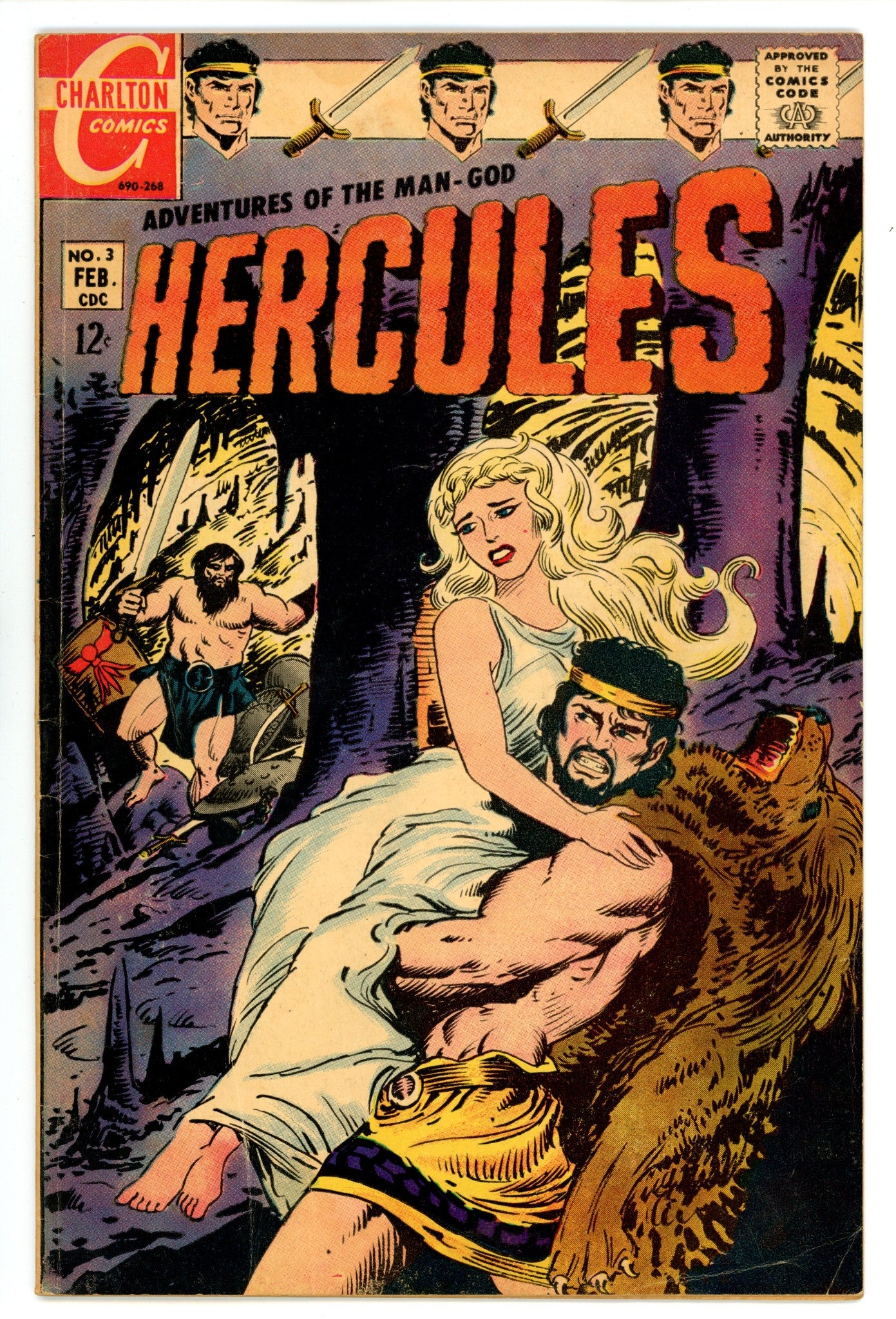 Hercules 3 VG+ (4.5) (1968) 