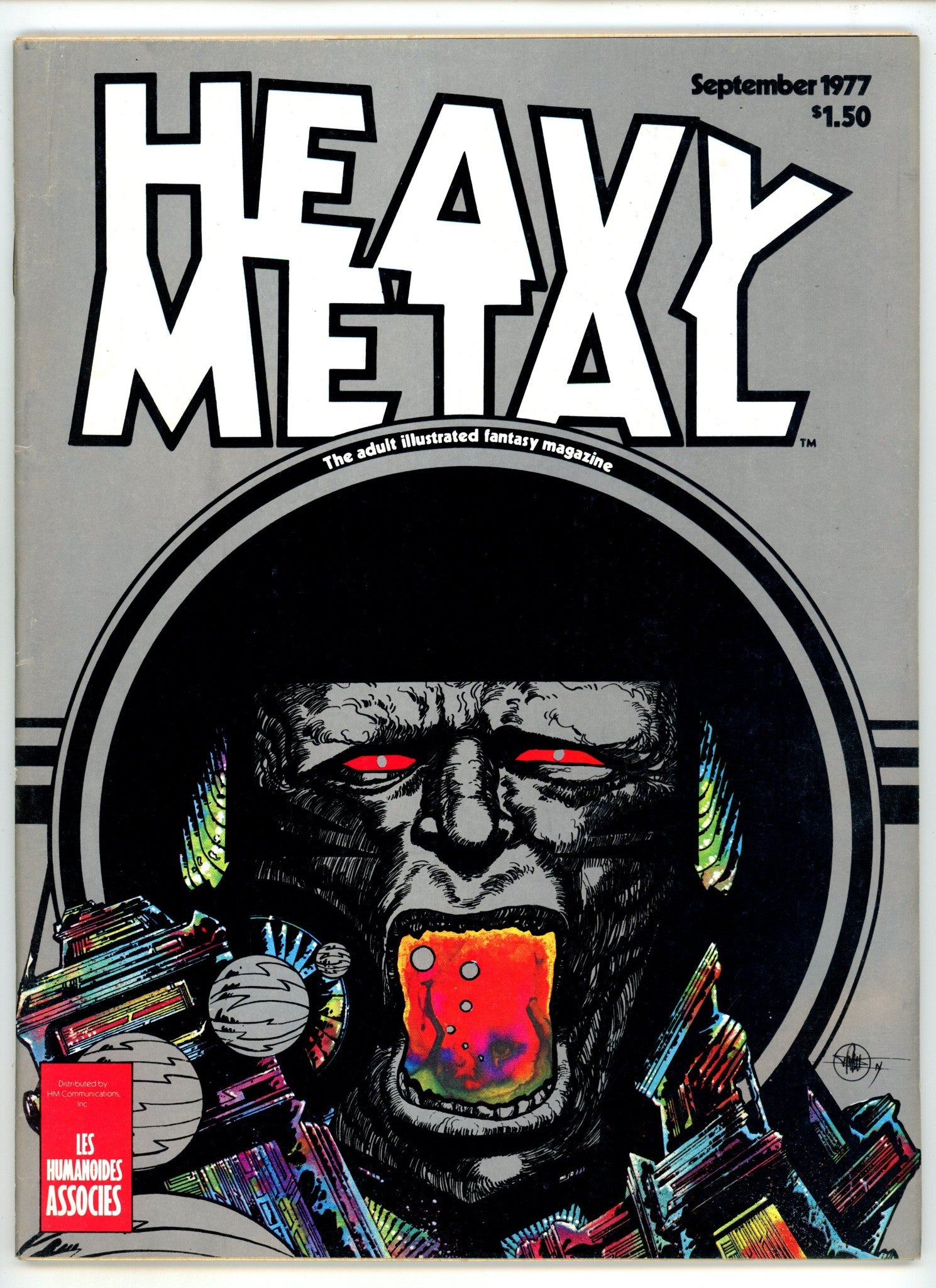 Heavy Metal Magazine Vol 1 6  Low Grade  (1977)  