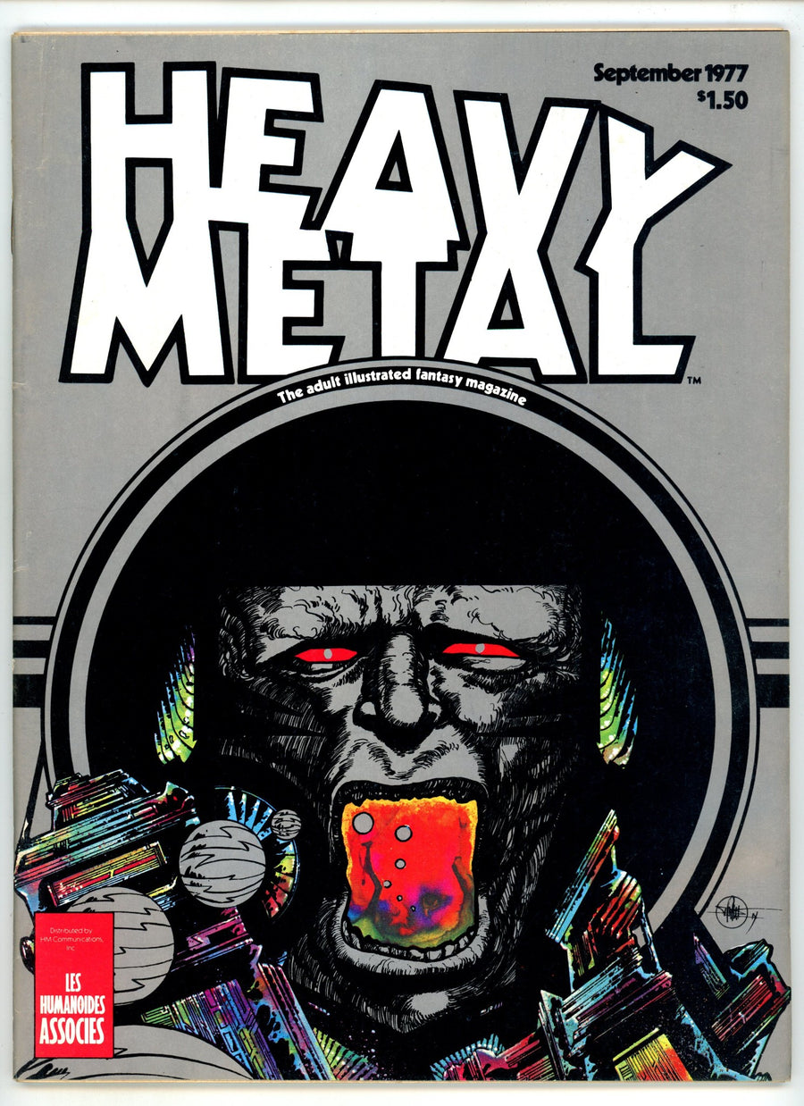 Heavy Metal Magazine Vol 1 6  Low Grade  (1977)  