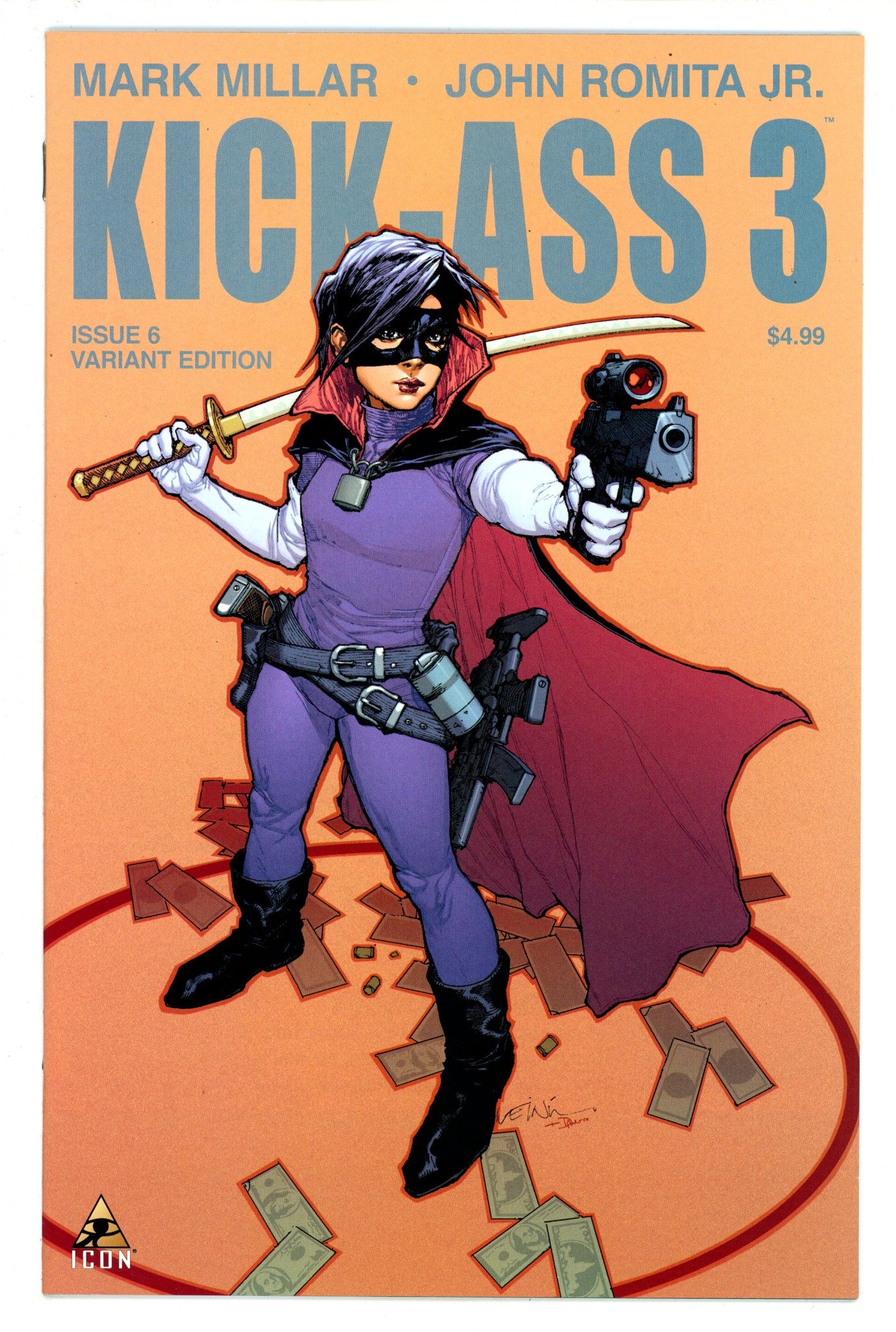 Kick-Ass 3 Vol 3 6 High Grade (2014) Yu Variant 