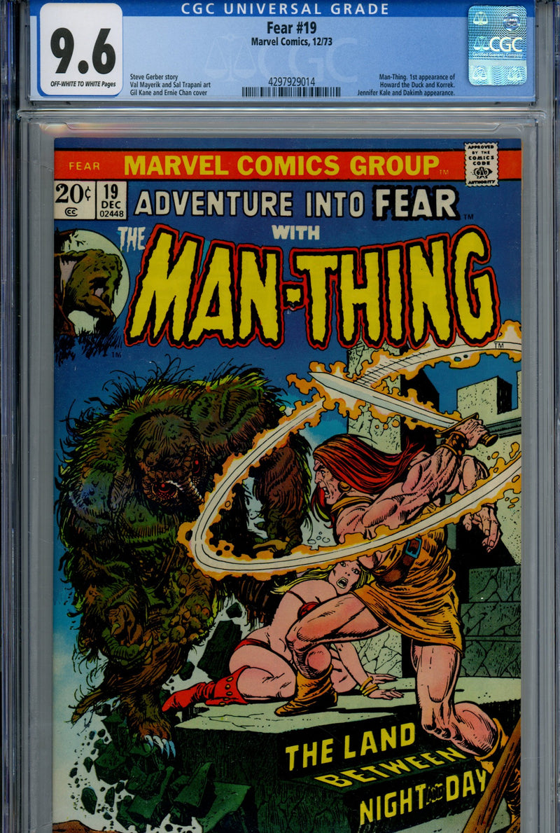 Fear 19 CGC 9.6 (1973)