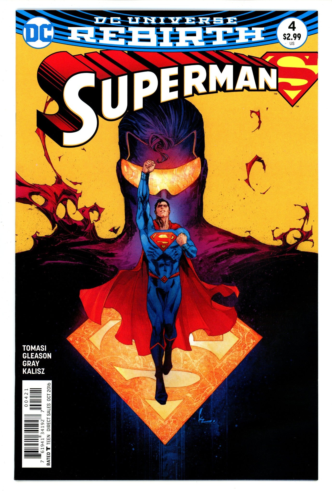 Superman Vol 4 4 High Grade (2016) Rocafort Variant 