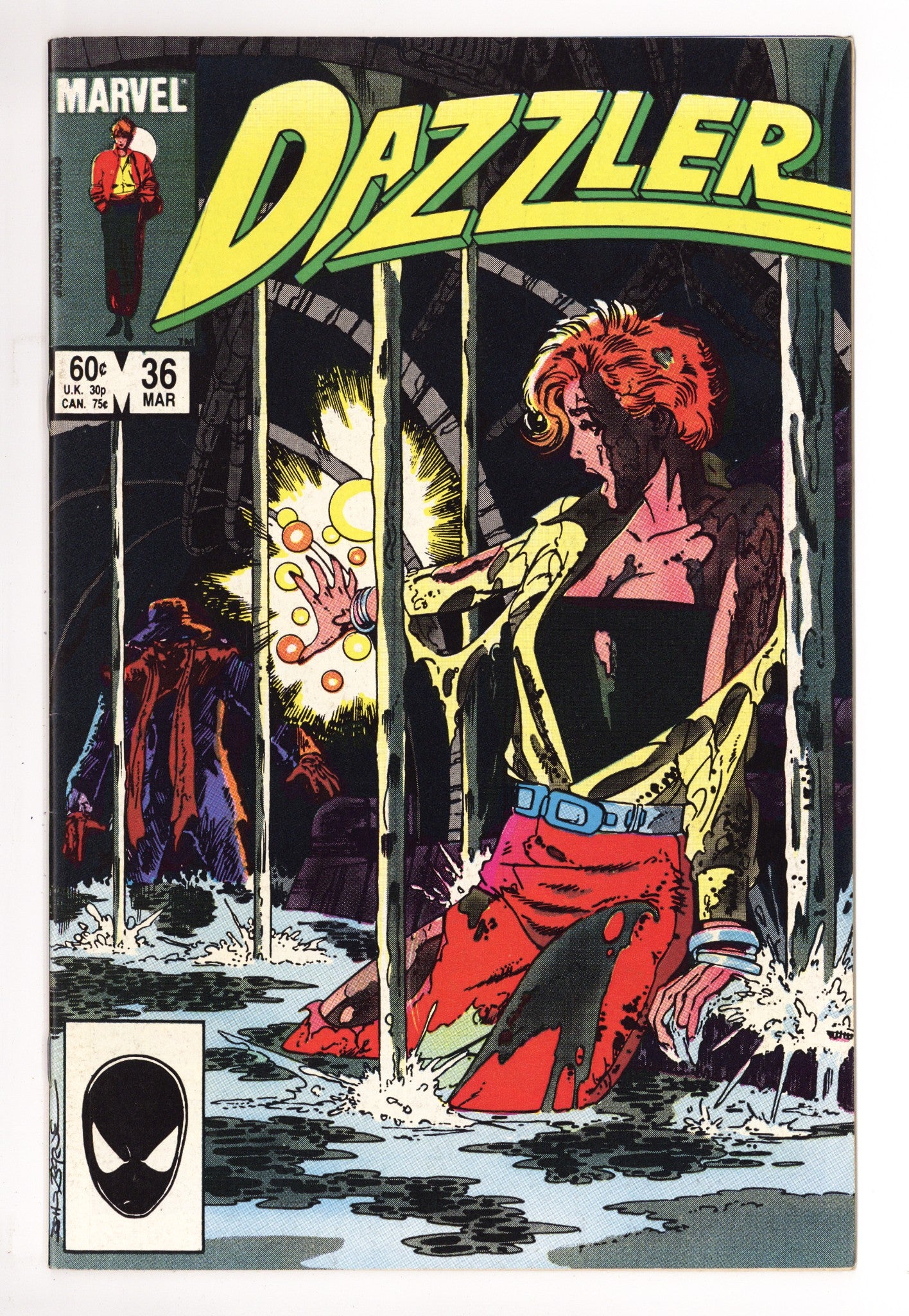 Dazzler Vol 1 36 Mid Grade (1985) 