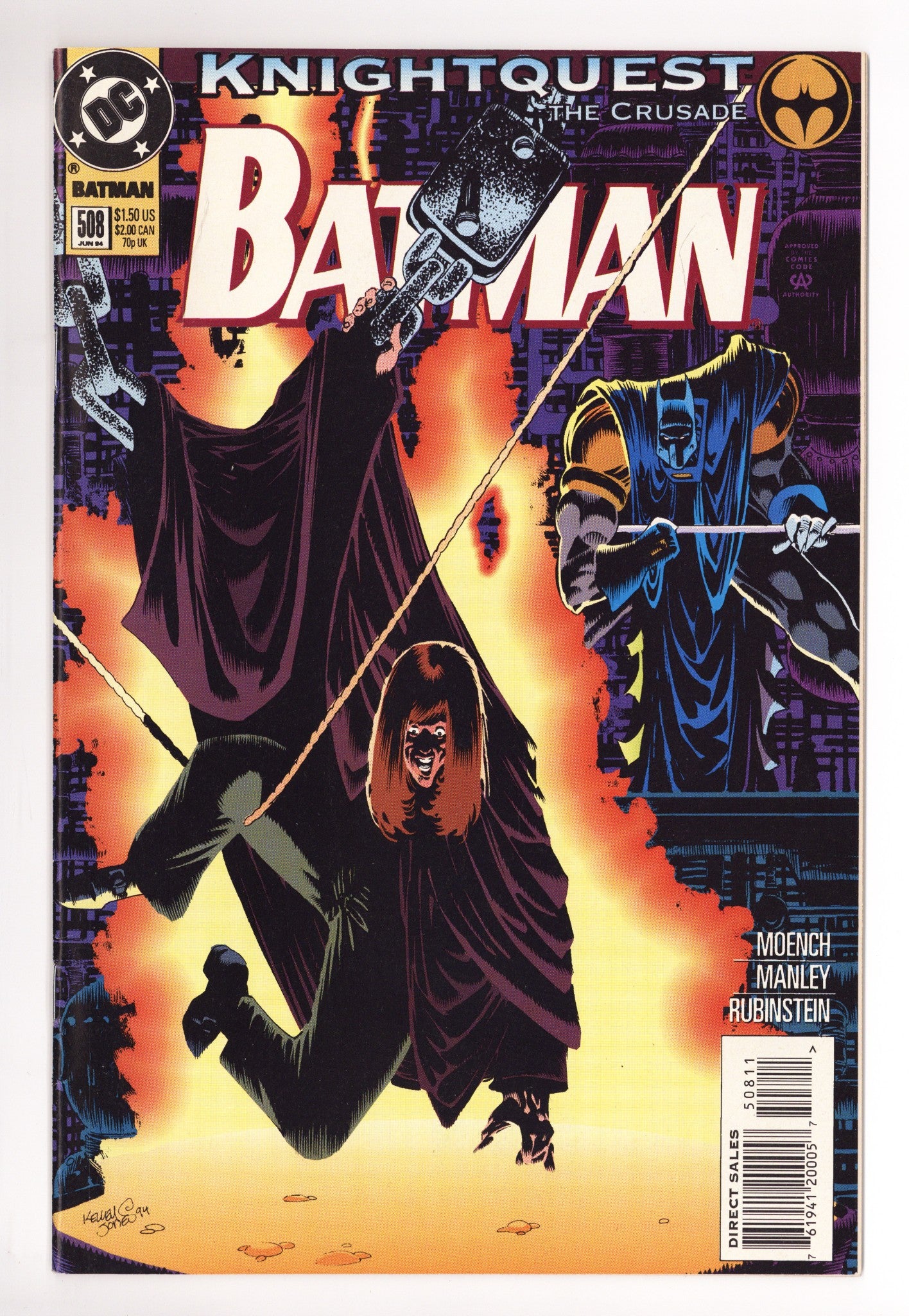 Batman Vol 1 508 Mid Grade (1994) 