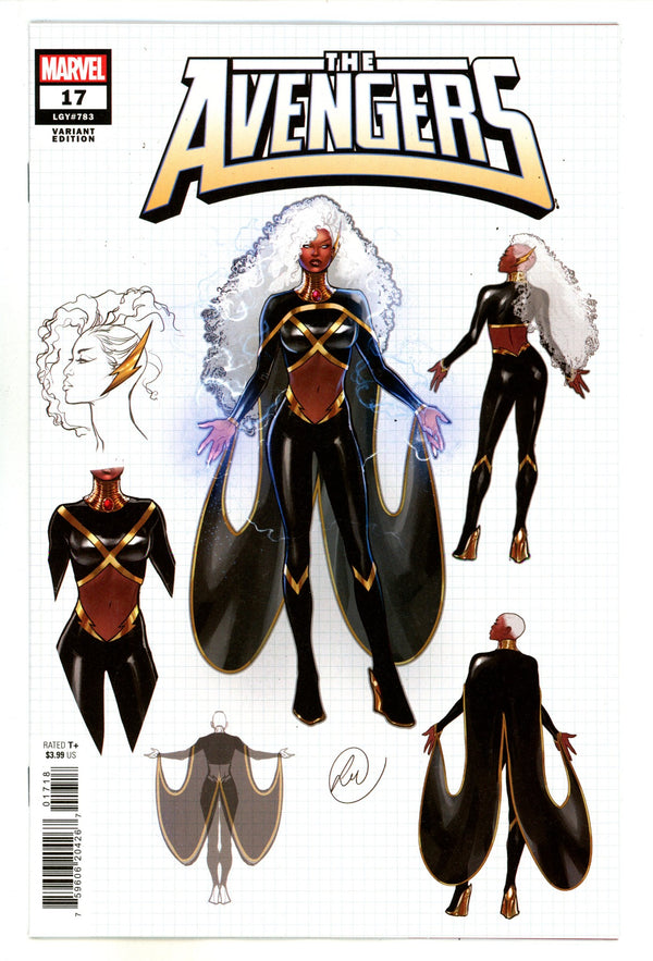 Avengers Vol 9 17 Werneck Design Variant NM (2024)