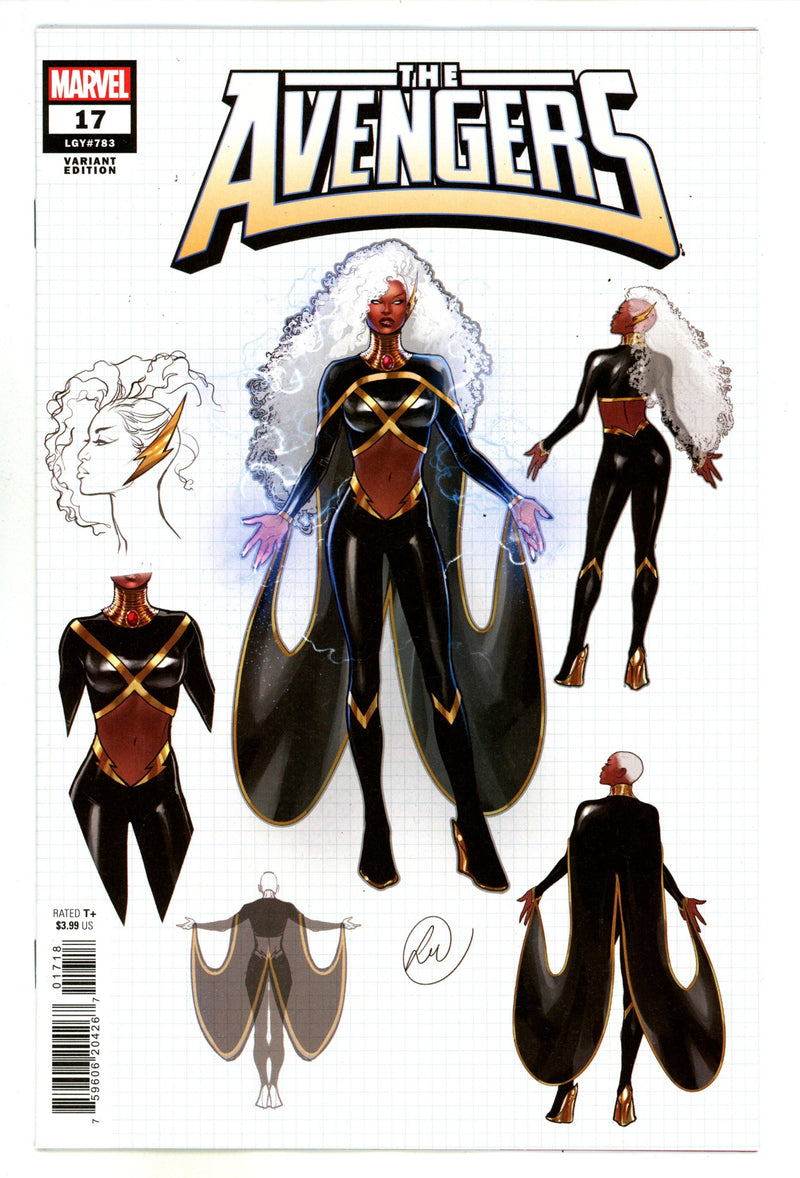 Avengers Vol 9 17 Werneck Design Variant NM (2024)