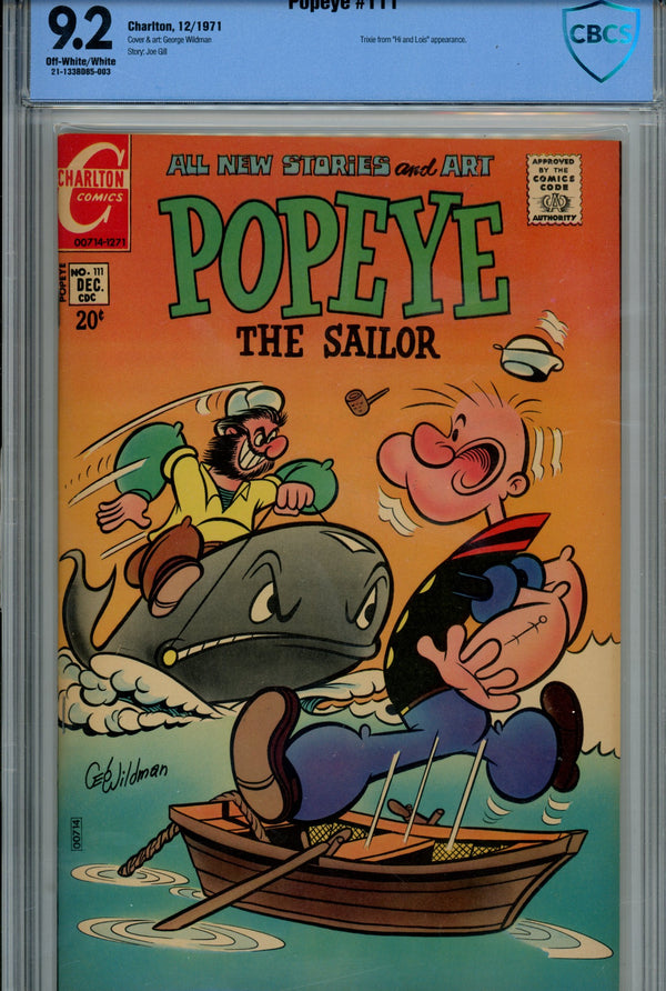 Popeye 111 CBCS 9.2 (1971)
