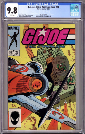 G.I. Joe, A Real American Hero 28 CGC 9.8 (NM/M) (1984)