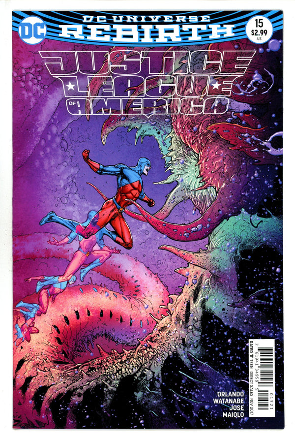 Justice League of America Vol 5 15 Variant (2017)