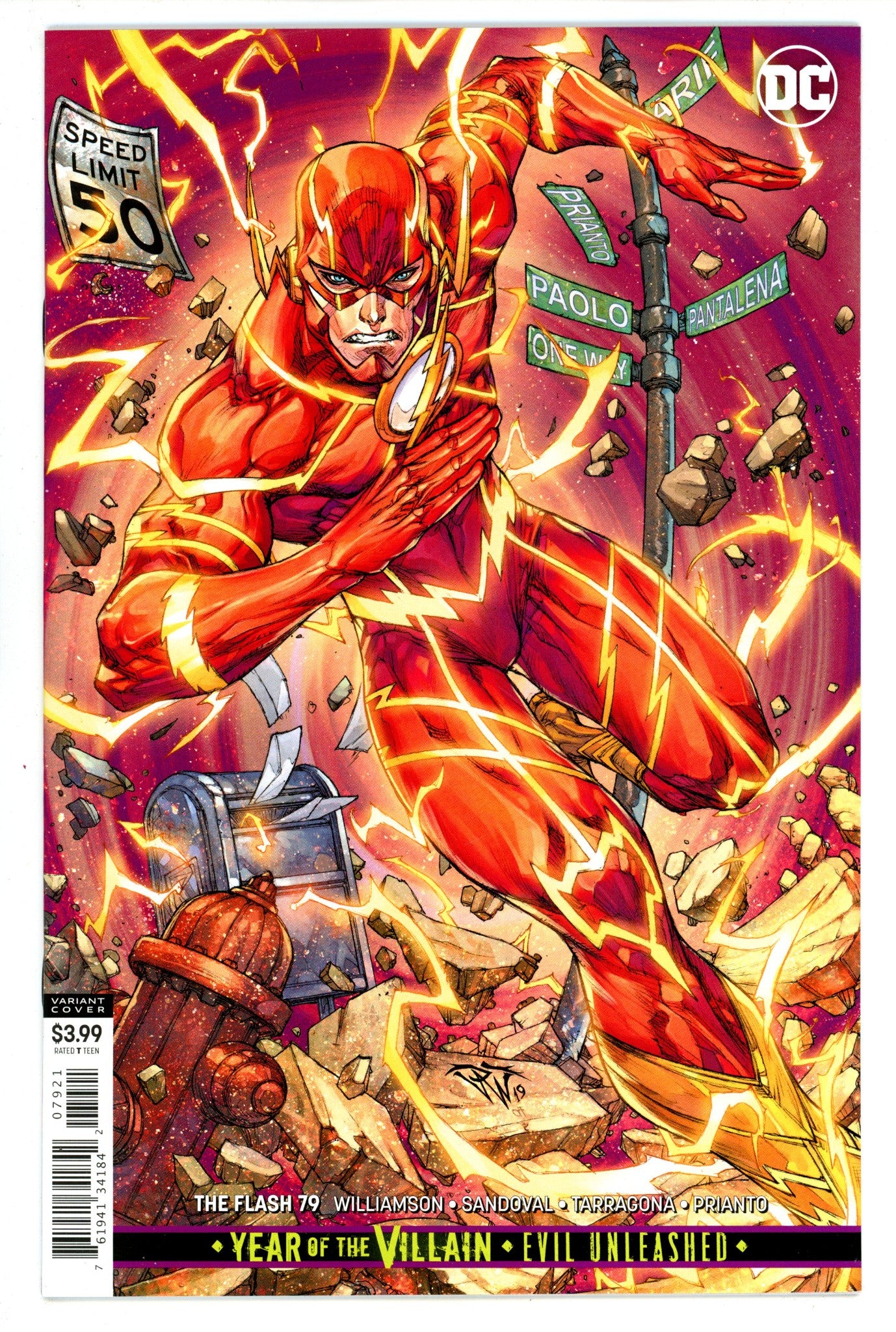 The Flash Vol 5 79 High Grade (2019) Pantalena Variant 