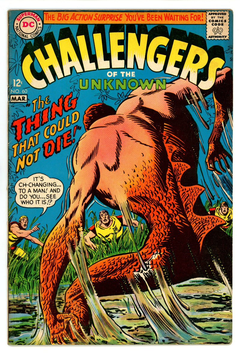 Challengers of the Unknown Vol 1 60 FN- (5.5) (1968) 