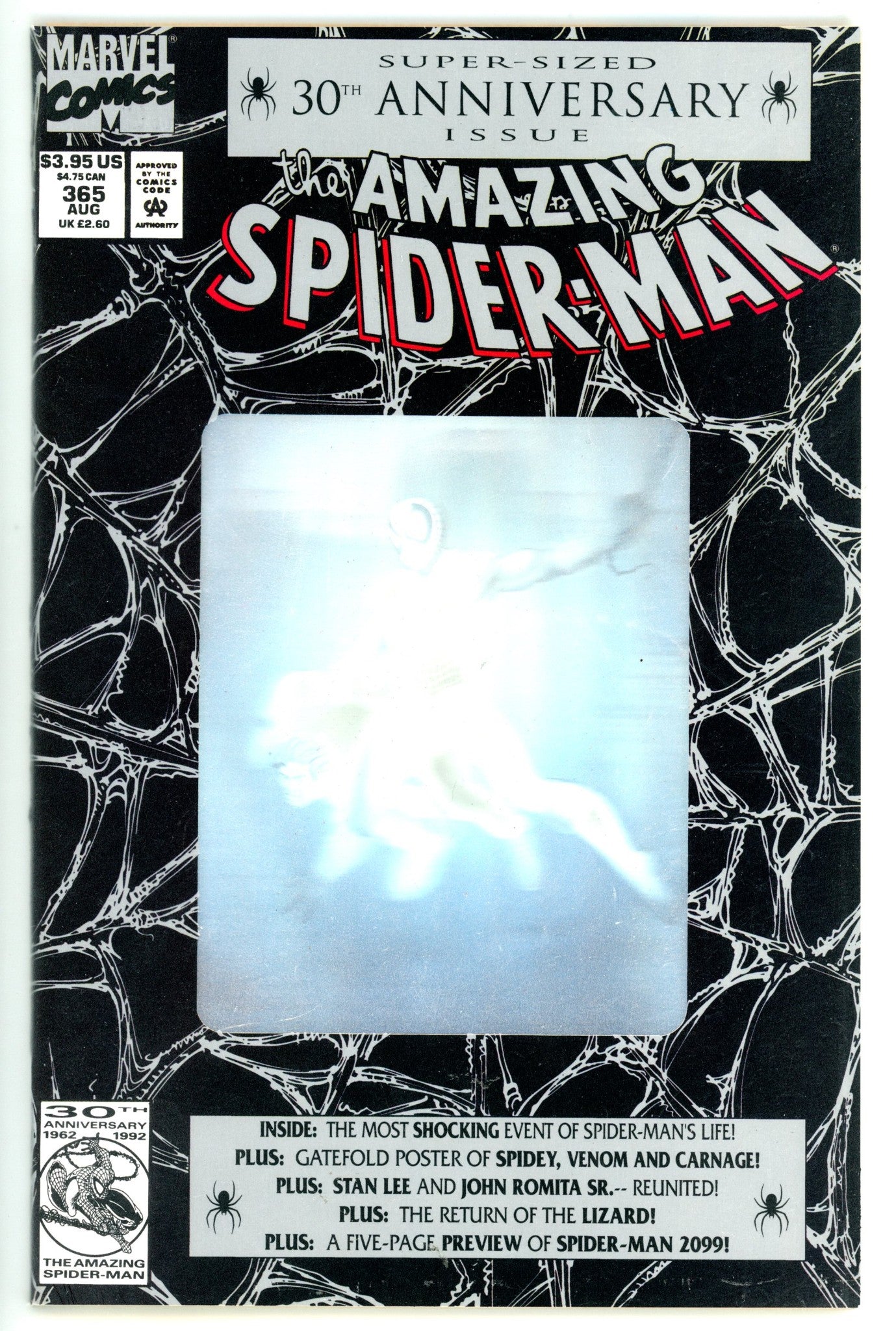 The Amazing Spider-Man Vol 1 365 VF/NM (9.0) (1992) 