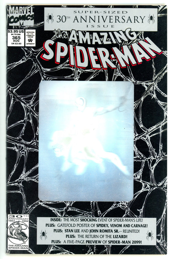 The Amazing Spider-Man Vol 1 365 VF/NM (9.0) (1992)