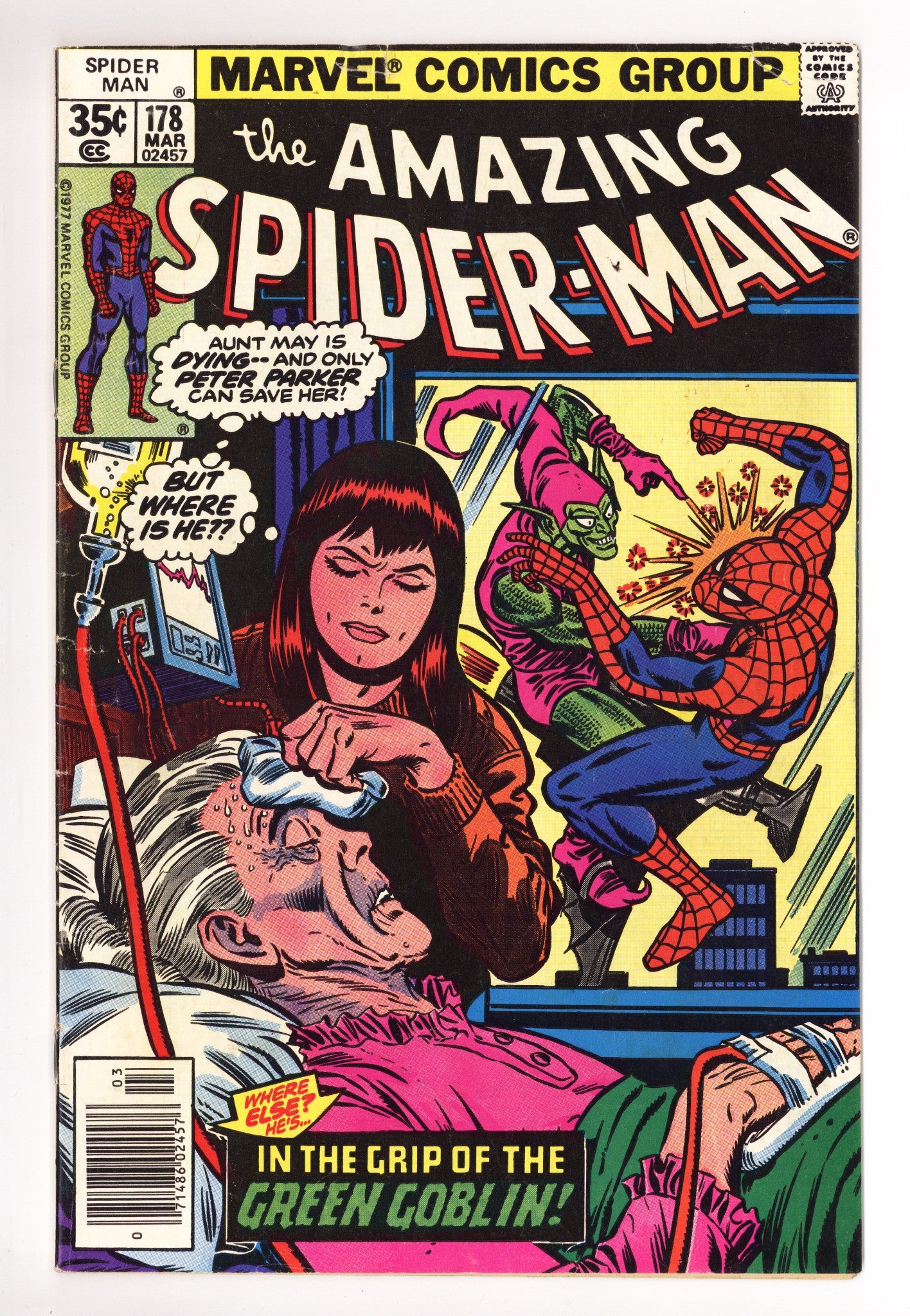 The Amazing Spider-Man Vol 1 178 VG+ (4.5) (1978) 