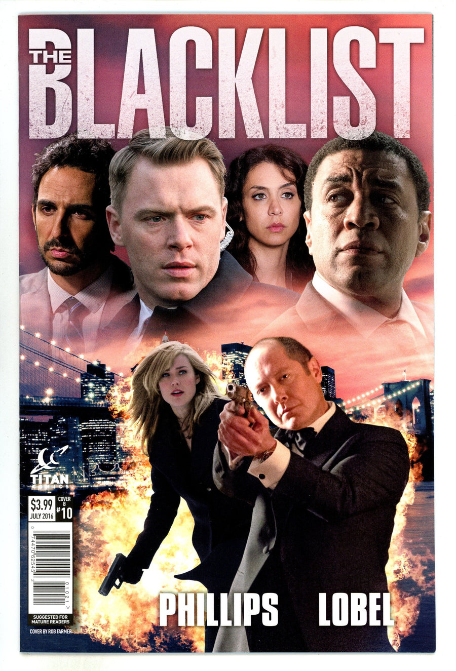 Blacklist 10 Mid Grade (2016) Photo Variant 
