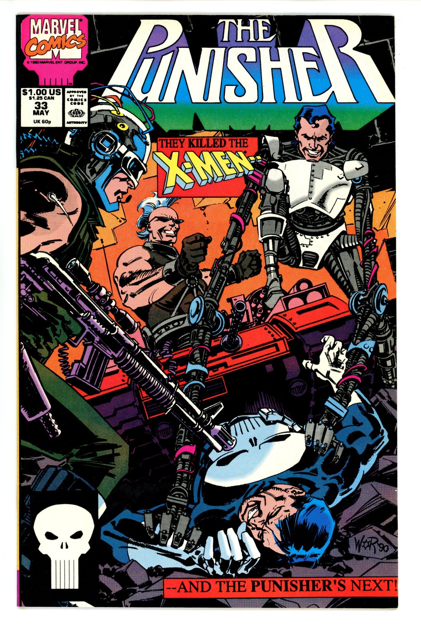 The Punisher Vol 2 33 (1990)
