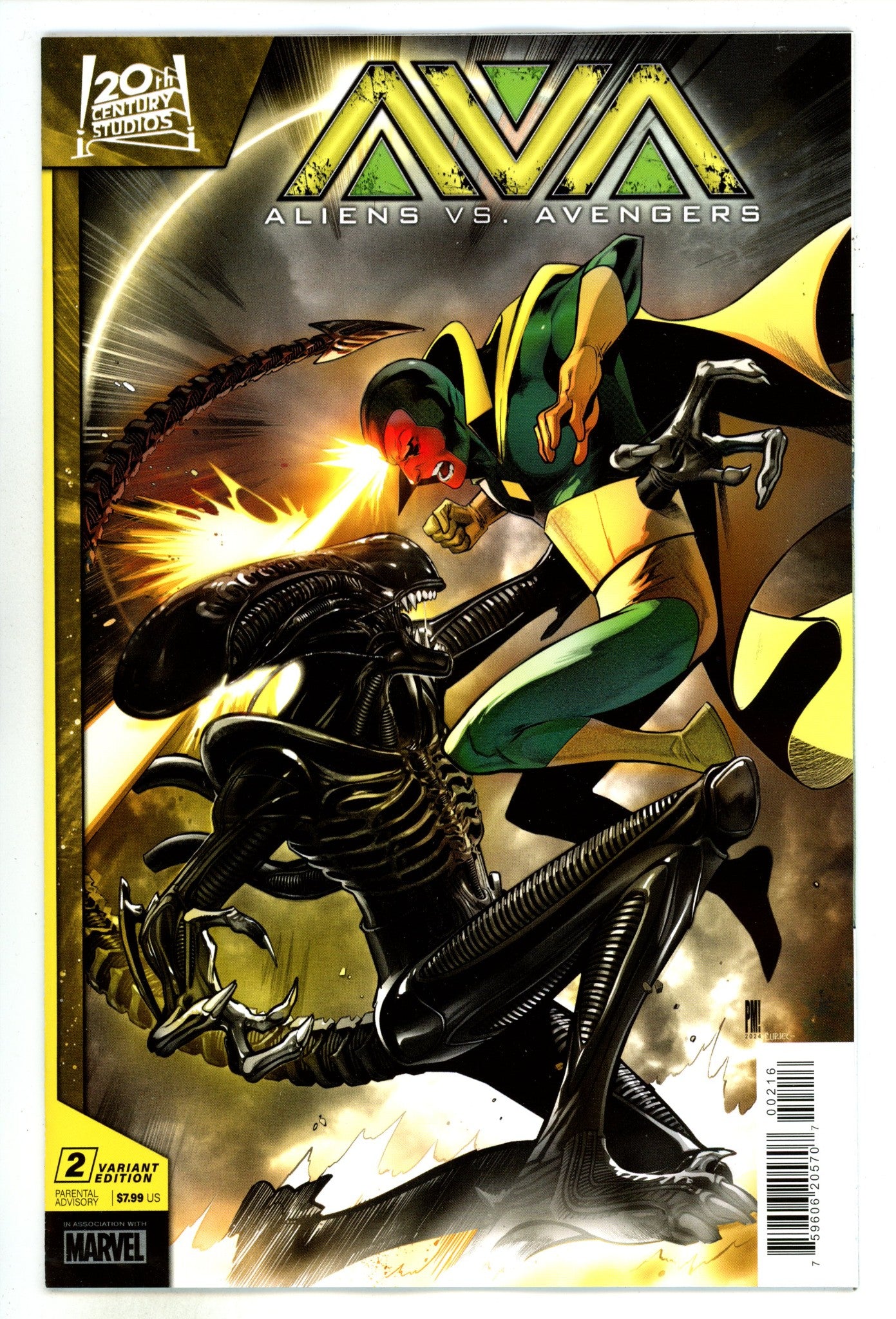 Aliens Vs. Avengers 2 Medina Incentive Variant NM (2024)