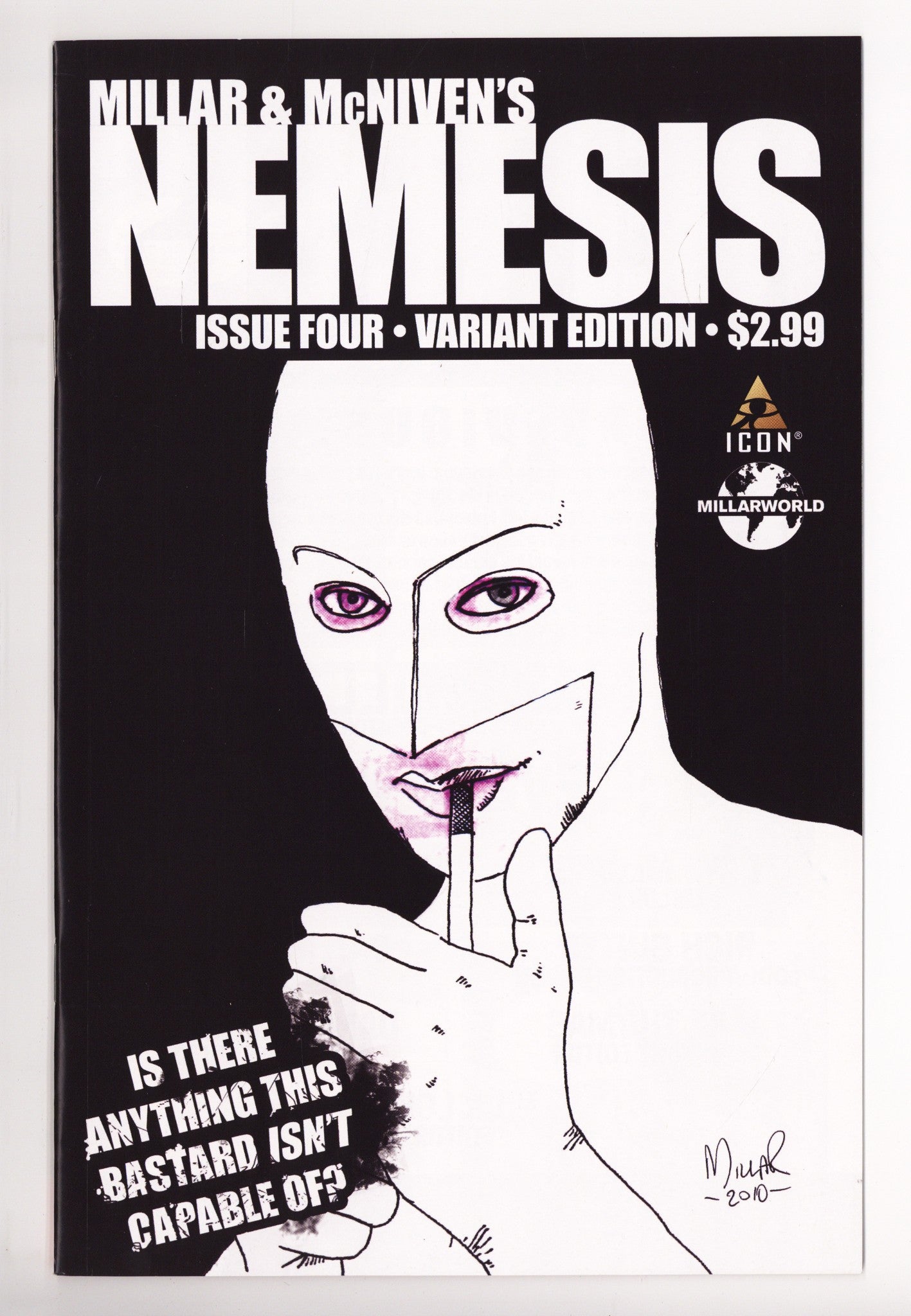 Millar & McNiven's Nemesis 4 High Grade (2011) Millar Variant 