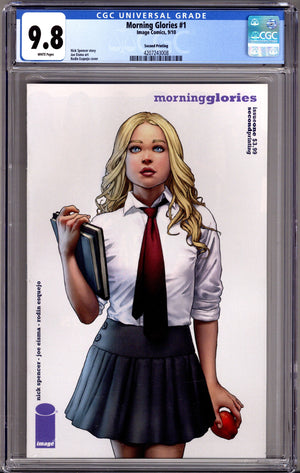 Morning Glories 1 CGC 9.8 (NM/M) (2010) 2nd Print